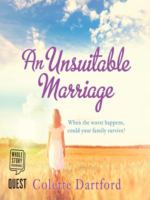 Cover image for An Unsuitable Marriage